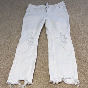 CHELSEA & VIOLET WHITE JEANS